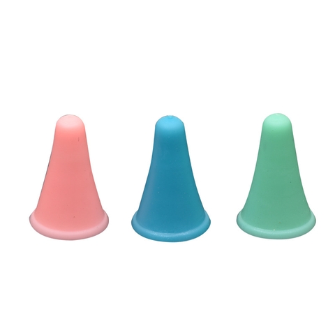 Nút nhựa bịt đầu kim đan - Màu ngẫu nhiên