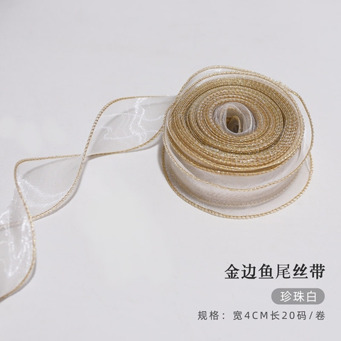 Ruy băng voan trơn tính theo 1 mét