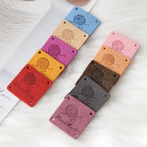 Tag da handmade hình vuông