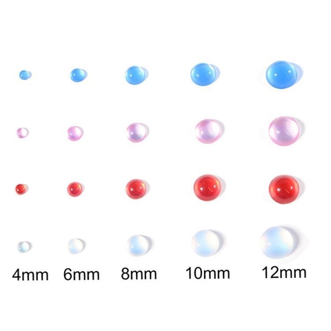 Mắt thú trong suốt nhiều màu nhiều size