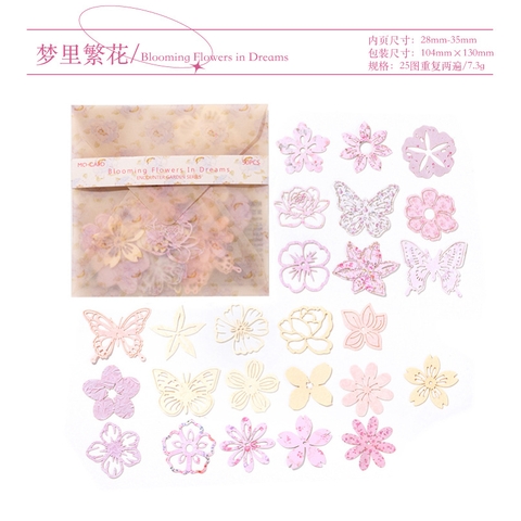 Phụ Kiện Vintage Dùng Để Trang Trí Hộp Quà Handmade Tặng Bạn Gái, DIY Sổ Tay, Thiệp Mời LYLYCRAFT