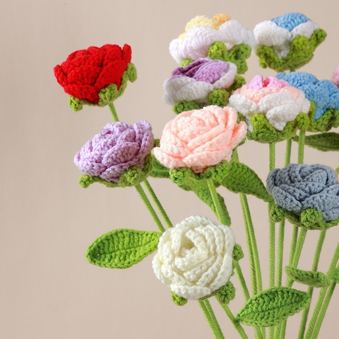 Thành phẩm hoa hồng handmade