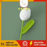 NVL 1 cành hoa Tulip - Trắng