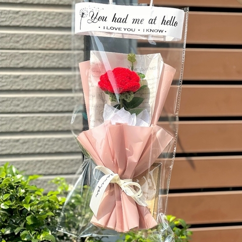 Bó hoa len hanmade LYLYCRAFT Có Nhiều Mẫu, Màu Sắc Khác Nhau, Quà Tặng Nhân Các Dịp Lễ Tết Vô Cùng Ý Nghĩa