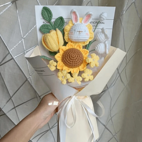 Bó Hoa Hướng Dương Len Tốt Nghiệp Handmade LYLYCRAFT, Quà Tặng Tốt Nghiệp Dành Tặng Bạn Bè Người Yêu-02