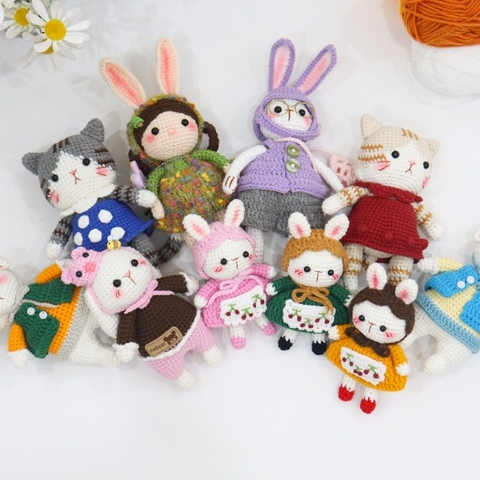 Thành Phẩm Thú Bông Dễ Thương