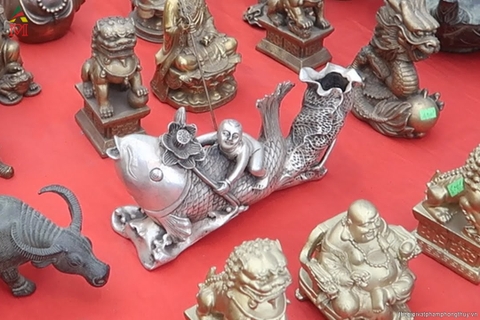 Đồ đồng đúc lưu truyền văn hóa người Việt ngàn đời nay