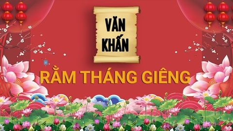 Văn khấn rằm tháng giêng/Tết nguyên tiêu chuẩn nhất