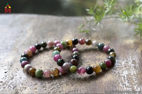 Tăng cường sức khỏe với vòng đá Tourmaline món quà của Trái Đất