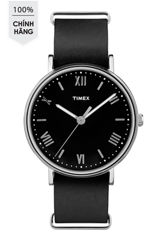 Đồng hồ nam Timex TW2R28600 dây da đen