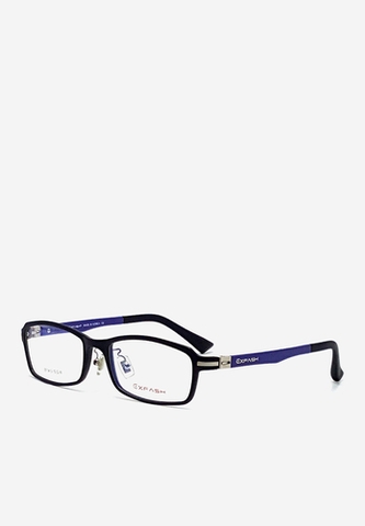 Gọng kính Exfash EF 3410 907 màu đen phối xanh đen