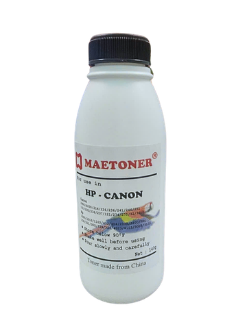 Mực Đổ Laser Đa Năng Maetone HP, Canon 140g
