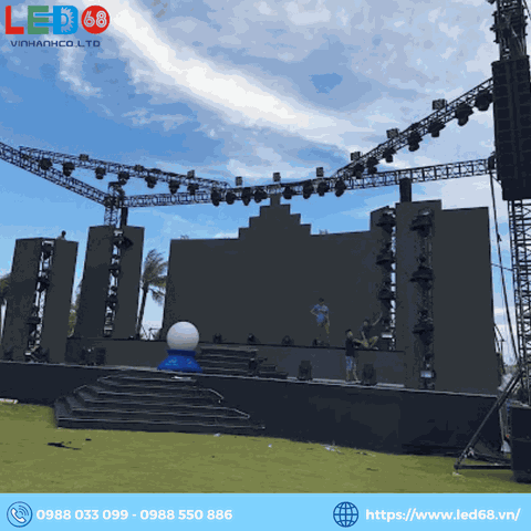 Giá thuê màn hình LED ngoài trời và lưu ý quan trọng