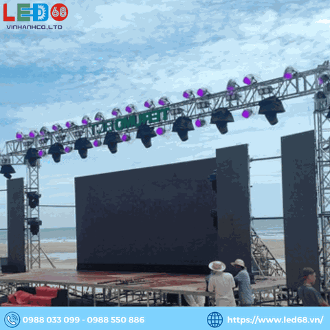 Quy trình lắp đặt màn hình led ngoài trời và lưu ý quan trọng