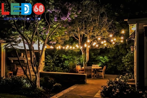 Đèn dây led trang trí ngoài trời cần đảm bảo những tiêu chí gì?