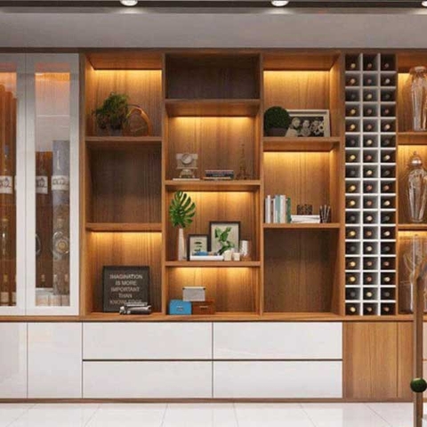 Có cần thiết lắp đặt đèn trang trí tủ rượu hay không?