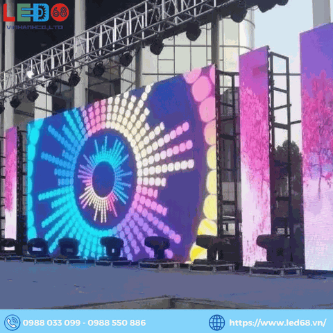 Màn hình LED P3.91 Ngoài trời - Màn hình LED cho thuê sự kiện