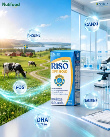 Sữa bột pha sẵn Riso Gold 110ml