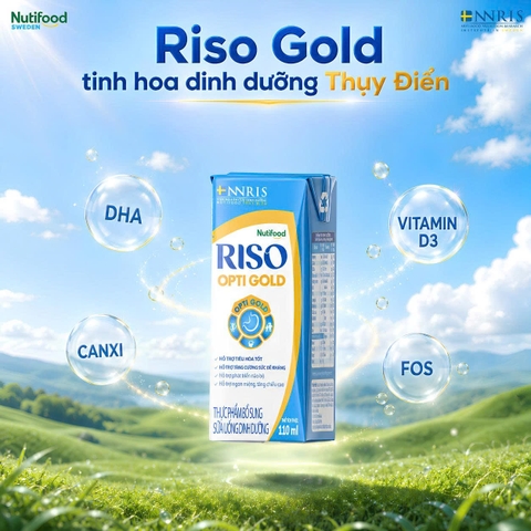 Sữa bột pha sẵn Riso Gold 110ml