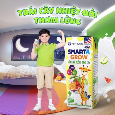 Sữa Trái Cây SMARTA GROW Hương Trái Cây Nhiệt Đới