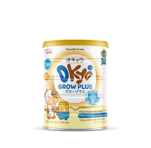 Sữa OKYO GROW PLUS ( DÀNH CHO TRẺ TỪ 3- 18 TUỔI )