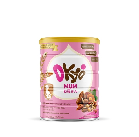 SỮA HẠT OKYO MOM ( DÀNH CHO PHỤ NỮ CÓ THAI VÀ CHO CON BÚ )
