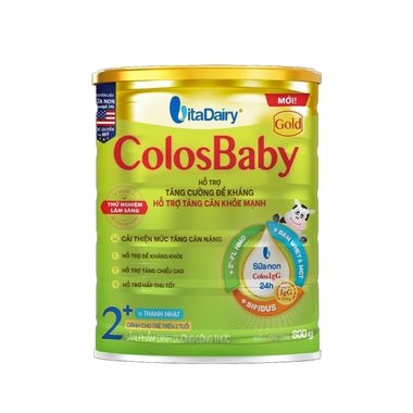 Sữa ColosBaby Gold 2+ 800g- vị thanh nhạt  (trên 2Y tuổi)