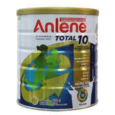 Sữa bột Anlene Total 10 hương Vani 800g