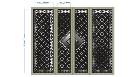🌟 GIA LAI - GIA CÔNG HOA VĂN CỔNG CỬA – VÁCH NGĂN CNC LASER 6KW TẠI TIẾN DŨNG CNC LASER 🌟