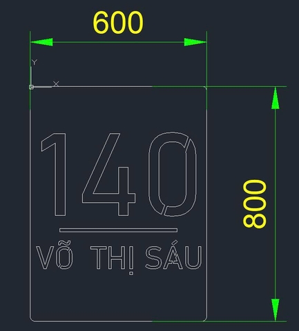 THIẾT KẾ GIA CÔNG BIỂN HIỆU QUẢNG CÁO - BIỂN SỐ NHÀ - CNC LASER GIA LAI - KONTUM