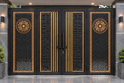 HOA VĂN CỔNG CỬA ĐẸP BOMBAY - M161 - LIMITED EDITION