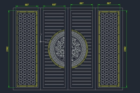 HOA VĂN CỔNG CỬA ĐẸP BOMBAY - M55- LIMITED EDITION