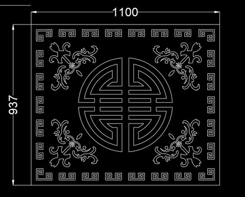 HOA VĂN VÁCH NGĂN ĐẸP VN1 - BOMBAY CNC LASER - GIA LAI - KONTUM