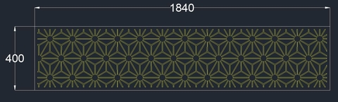 Mẫu Hoa Văn Vách Ngăn M2
