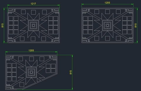 HOA VĂN VÁCH NGĂN ĐẸP VN16 - BOMBAY CNC LASER - GIA LAI - KONTUM