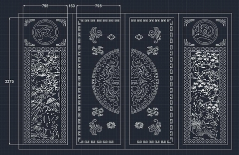 HOA VĂN CỔNG CỬA ĐẸP BOMBAY - M68- LIMITED EDITION
