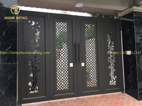 HOA VĂN CỔNG CỬA ĐẸP BOMBAY - M116- LIMITED EDITION
