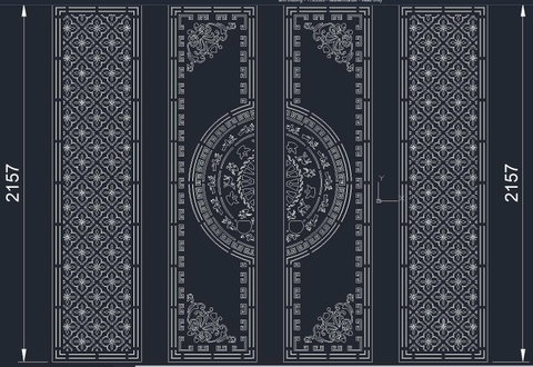 HOA VĂN CỔNG CỬA ĐẸP BOMBAY - M122- LIMITED EDITION