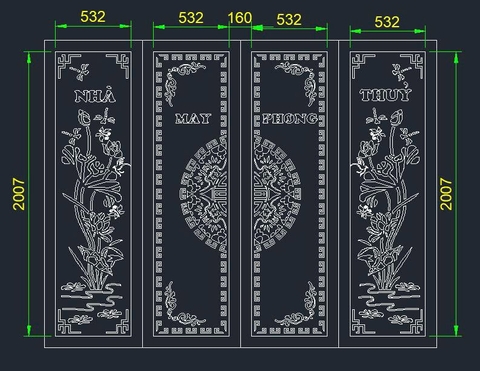 HOA VĂN CỔNG CỬA ĐẸP BOMBAY - M139 - LIMITED EDITION
