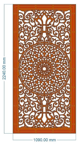 HOA VĂN VÁCH NGĂN ĐẸP BOMBAY - M26- LIMITED EDITION
