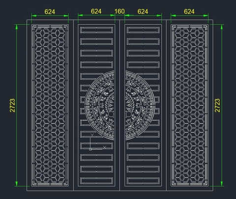 HOA VĂN CỔNG CỬA ĐẸP BOMBAY - M115- LIMITED EDITION