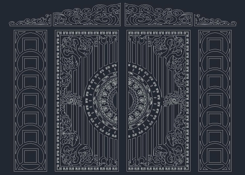 HOA VĂN CỔNG CỬA ĐẸP BOMBAY - M83- LIMITED EDITION