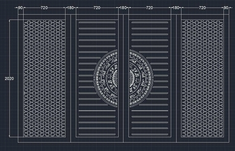 HOA VĂN CỔNG CỬA ĐẸP BOMBAY - M67- LIMITED EDITION