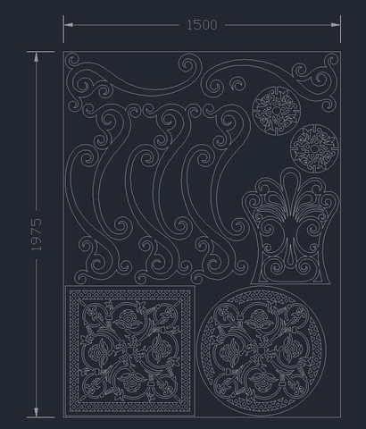 HOA VĂN MÁI KÍNH - KE- HOA DÂY - MK1 -  BOMBAY CNC LASER GIA LAI - KONTUM