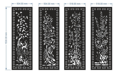 TỔNG HỢP MẪU HOA VĂN - CNC LASER GIA LAI
