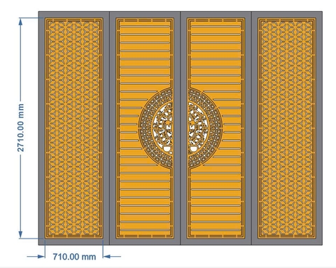 TỔNG HỢP MẪU HOA VĂN - CNC LASER GIA LAI