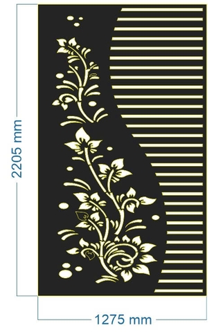 HOA VĂN CỔNG CỬA ĐẸP BOMBAY - M159 - LIMITED EDITION