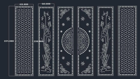 HOA VĂN CỔNG CỬA ĐẸP BOMBAY - M62- LIMITED EDITION