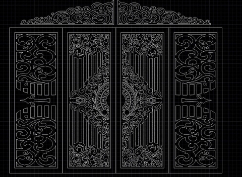 HOA VĂN CỔNG CỬA ĐẸP BOMBAY - M164 - LIMITED EDITION