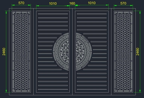 HOA VĂN CỔNG CỬA ĐẸP BOMBAY - M130- LIMITED EDITION